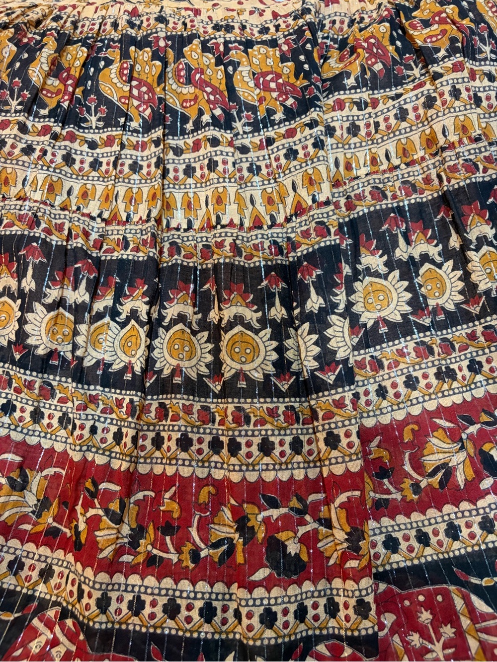 Anthropologie -Raga Advika Bohemian Print Midi Dress NWOT Small- GORGEOUS - Picture 11 of 16